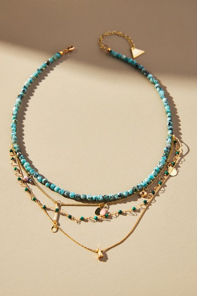 Anthropologie 2025 layered necklace