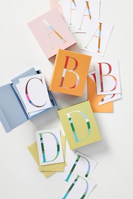 Monogram Boxed Card Set