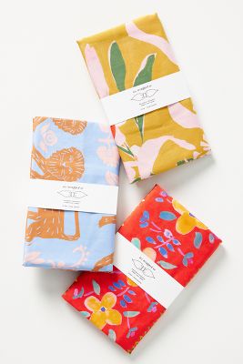 Furoshiki Reusable Gift Wrapping Cloth | Anthropologie