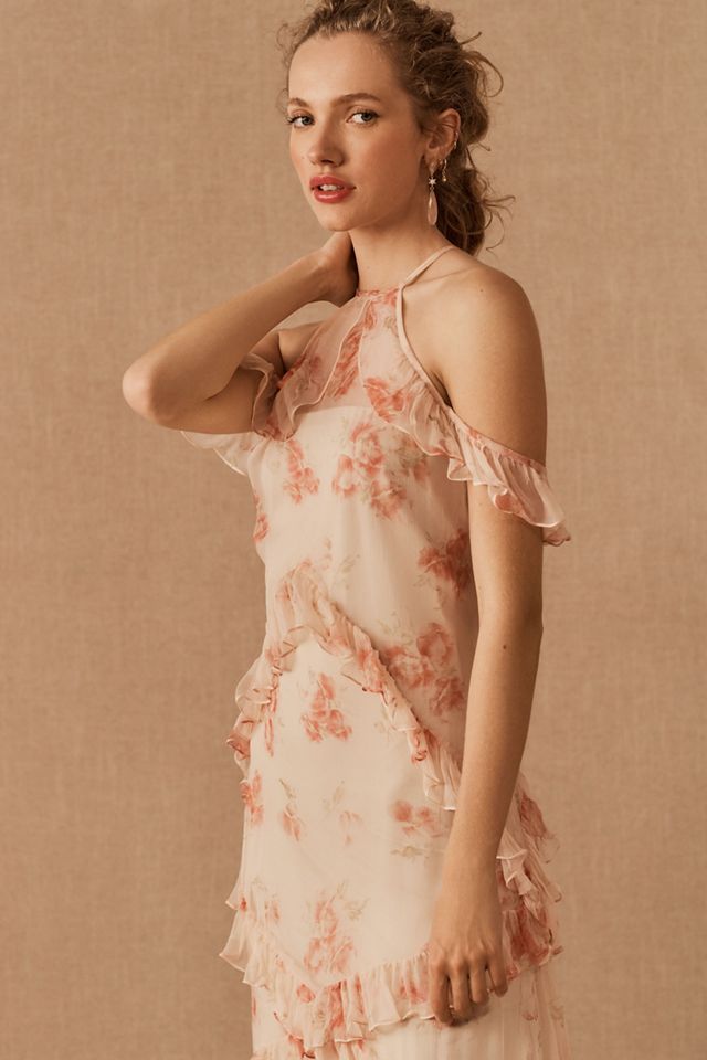 BHLDN Therese Floral Maxi Dress #2