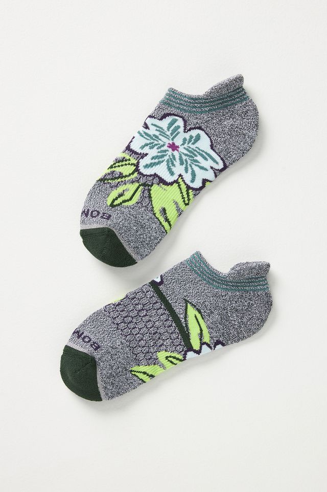 Floral Ankle-Length Socks