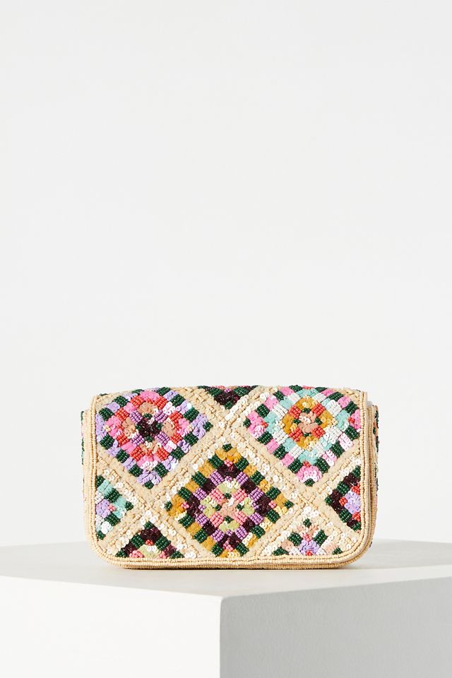 Sequin Embellished Clutch | Anthropologie UK