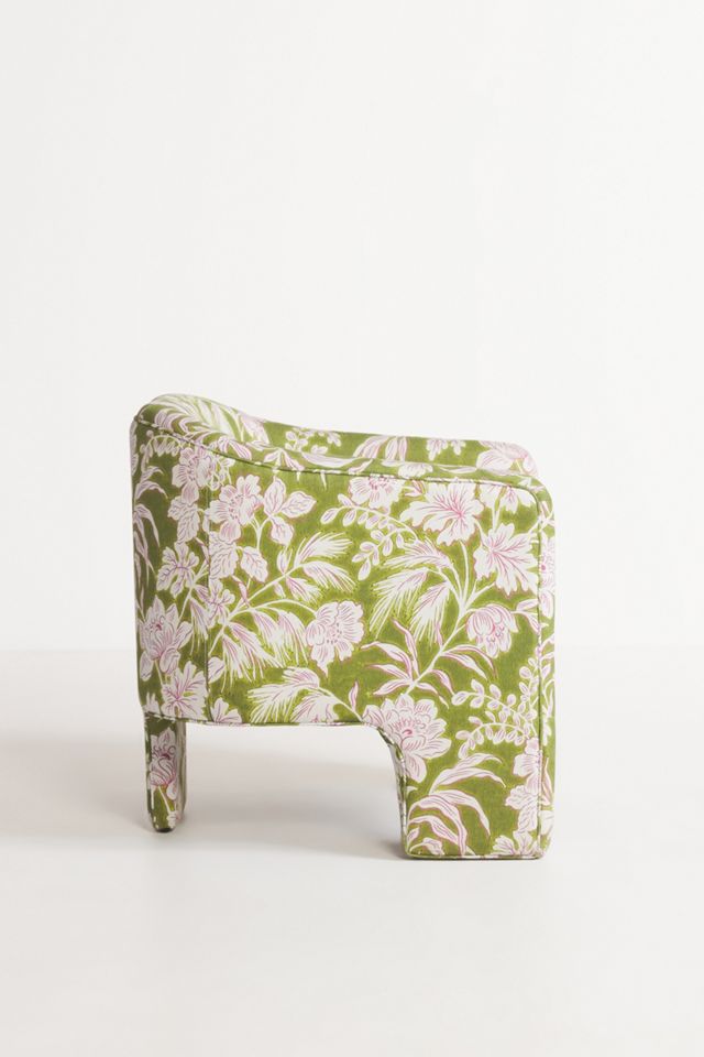 Simone Floral Effie Tripod Chair