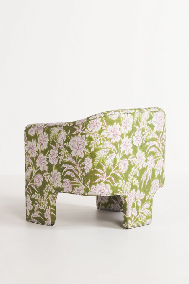 Simone Floral Effie Tripod Chair