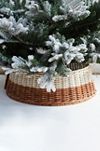 Two-Tone Rattan Tree Collar | Anthropologie