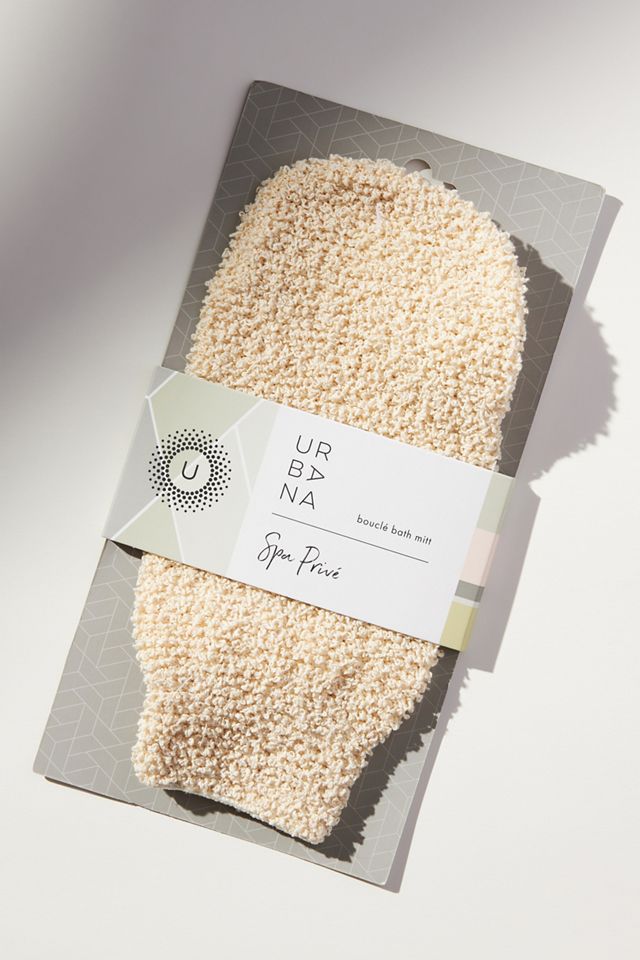 Boucle Bath Mitt #1