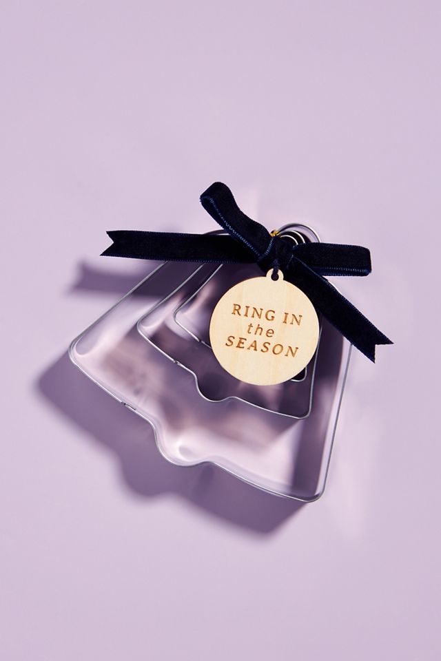 Silver Bells Cookie Cutters, Set of 3 #1