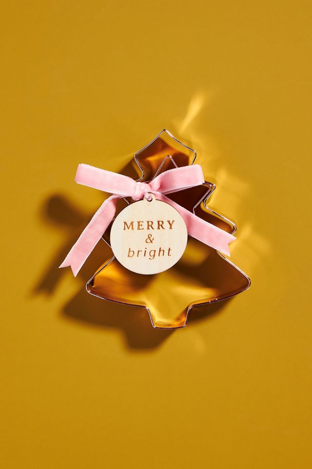Merry and Bright Cookie Cutters, Set of 2 #1