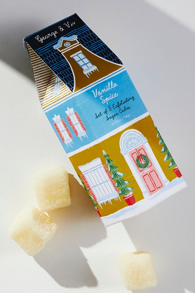 George & Viv Holiday Exfoliating Sugar Cube Gift Set #1