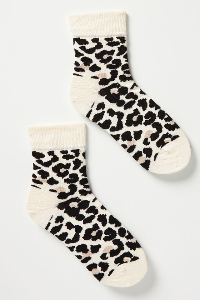 Cheetah Ankle Socks | Anthropologie