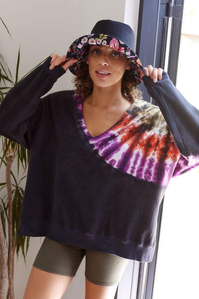 Anthropologie-Reversible Canvas Bucket Hat Reversible Canvas Bucket Hat | Anthropologie main image 3