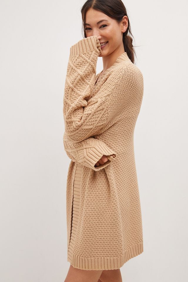 Cable-Knit Three-Piece Lounge Set #2