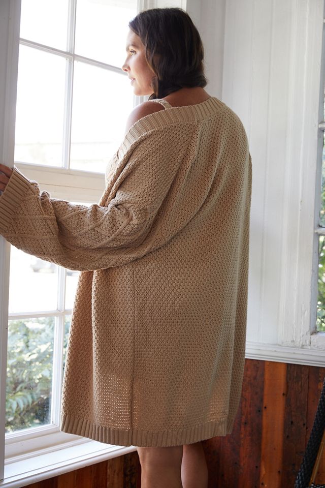 Cable-Knit Three-Piece Lounge Set #6