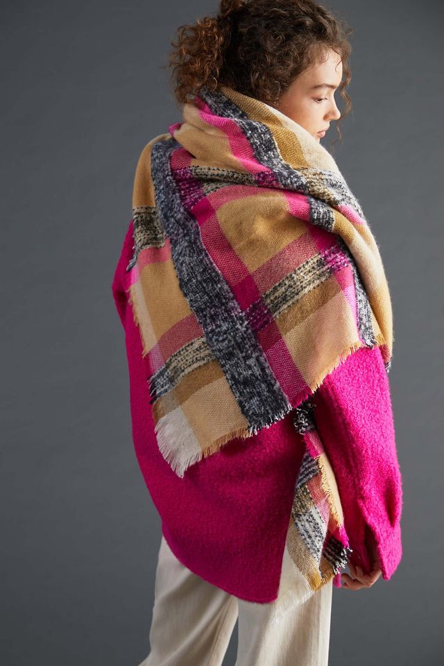 By Anthropologie Plaid Scarf  Anthropologie Singapore - Women's