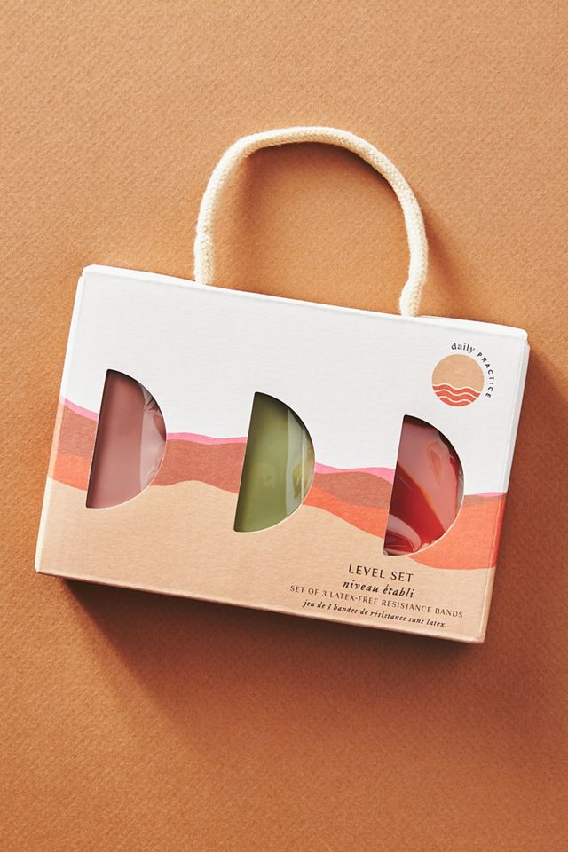 Daily Practice by Anthropologie Full Range Resistance Band Set #1
