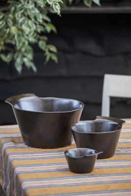 Ceramic Serving Bowl with Handle