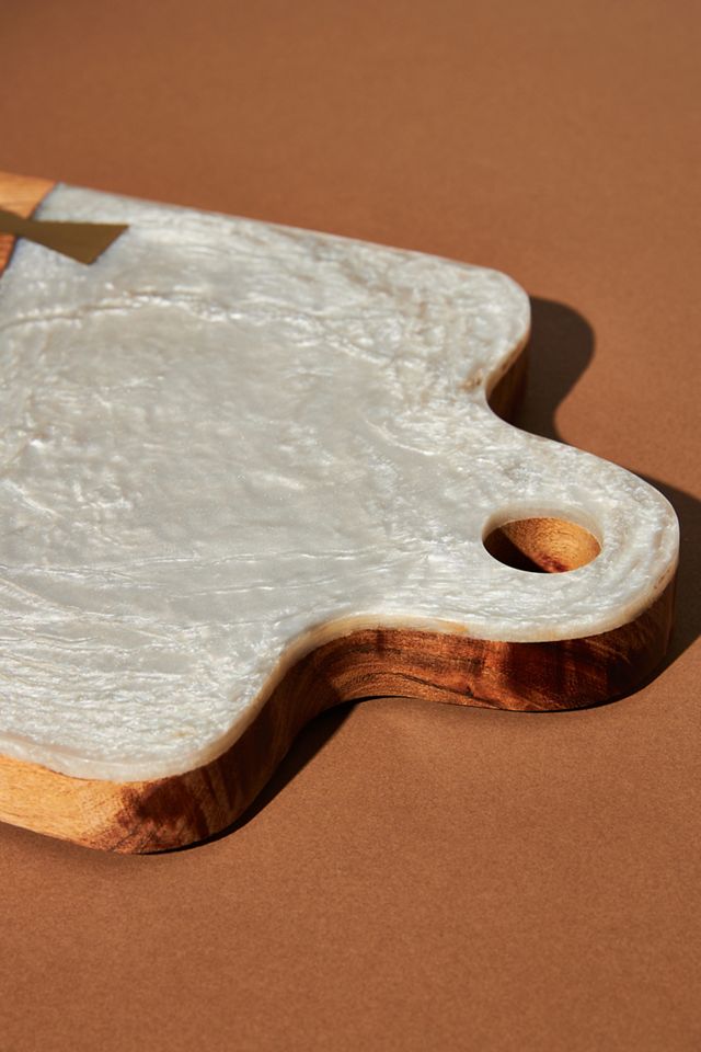 Color-Dipped Cheese Board #3