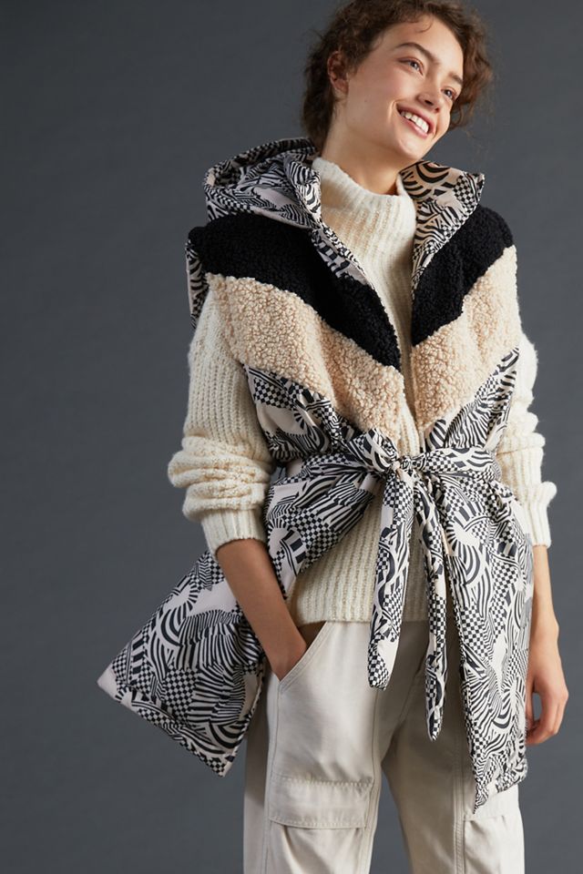 Farm Rio Lively Puffer Vest #3