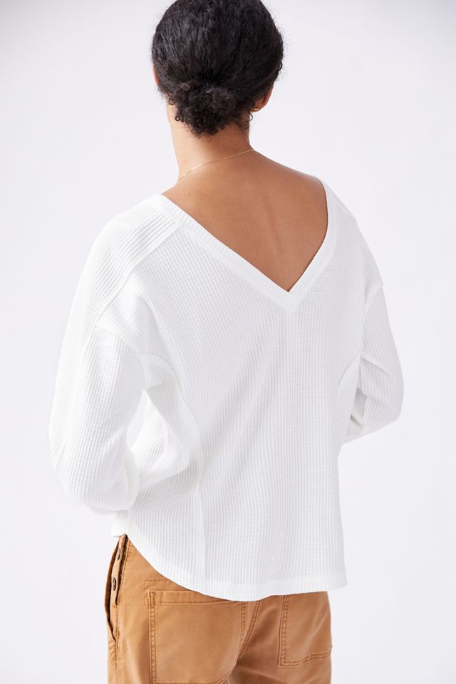 Daily Practice by Anthropologie Waffle Top #3