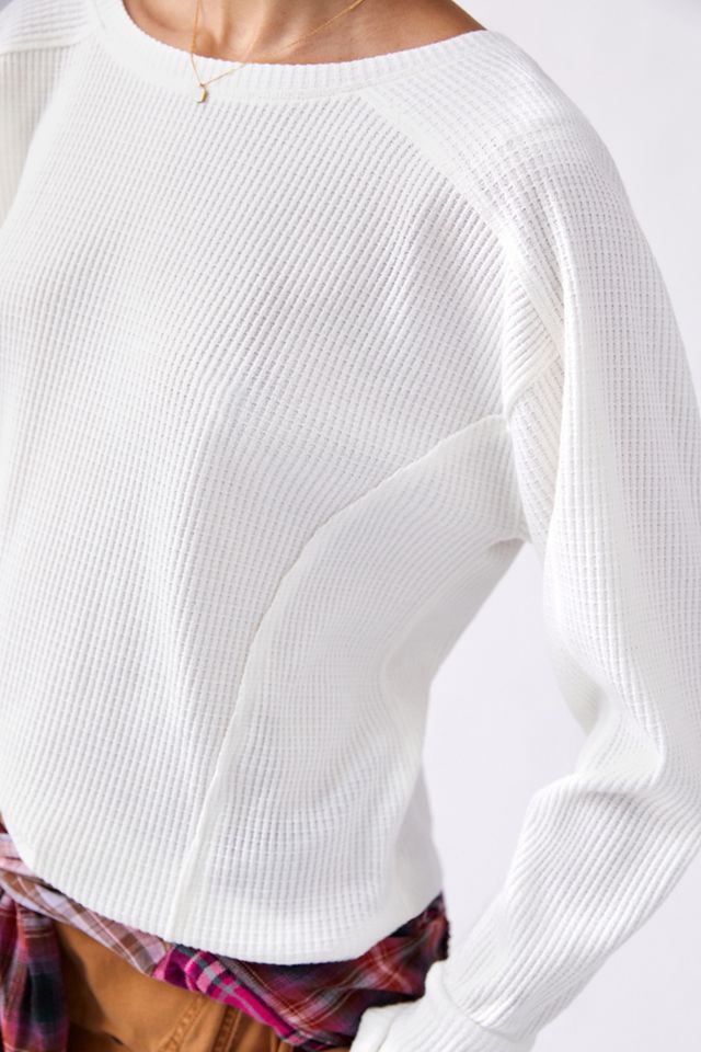 Daily Practice by Anthropologie Waffle Top #4