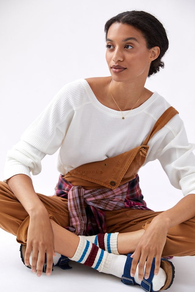 Daily Practice by Anthropologie Waffle Top #1