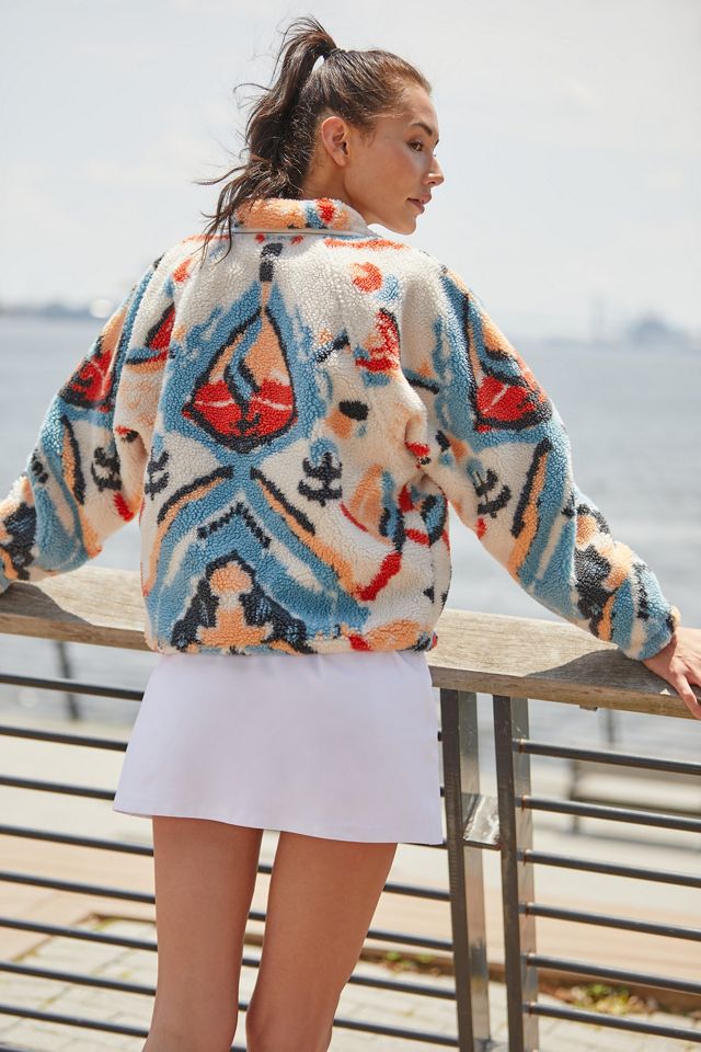 Free People Movement Hit The Slopes Fleece Jacket #4