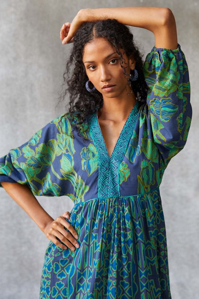 Ro's Garden Tulip Cover-Up Maxi Dress | Anthropologie