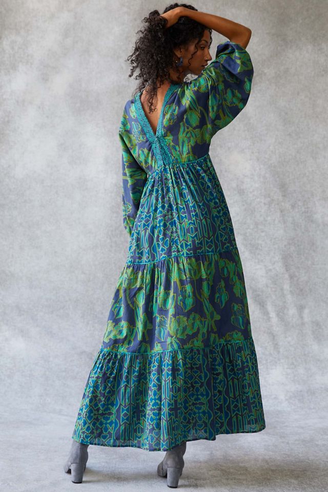 Ro's Garden Tulip Cover-Up Maxi Dress | Anthropologie