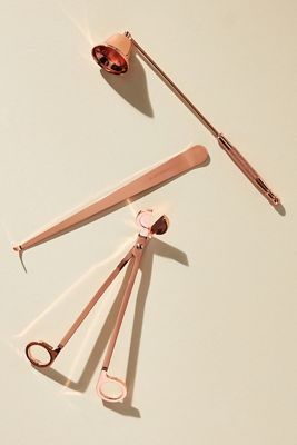 Rose Gold Candle Care Kit
