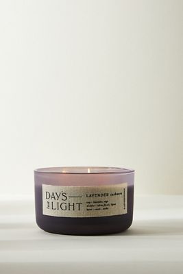 Day's Last Light Glass Boxed Candle