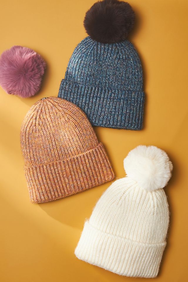 Pick-A-Pom Marled Beanie Base #4