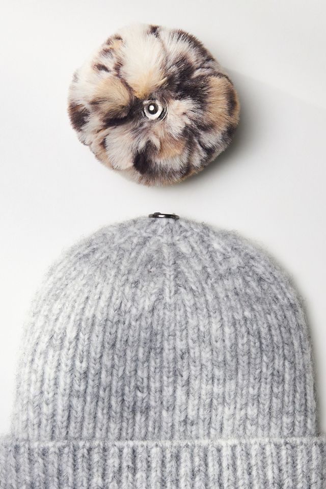 Pick-A-Pom Faux Fur Topper | Anthropologie display picture 1