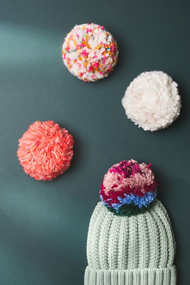 Pick-A-Pom Multi-Yarn Topper | Anthropologie UK display picture 2