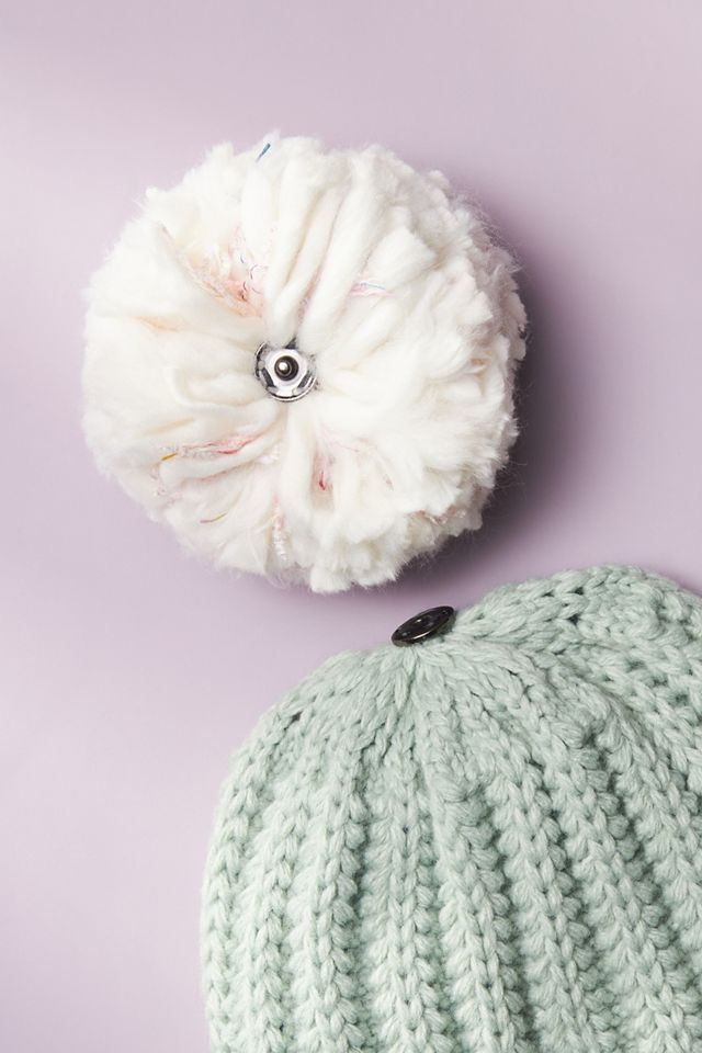 Pick-A-Pom Multi-Yarn Topper | Anthropologie UK display picture 1