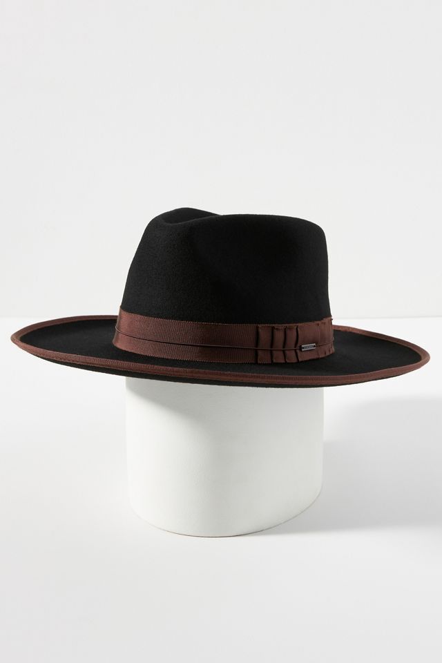 Felt-Trimmed Wool Rancher #2