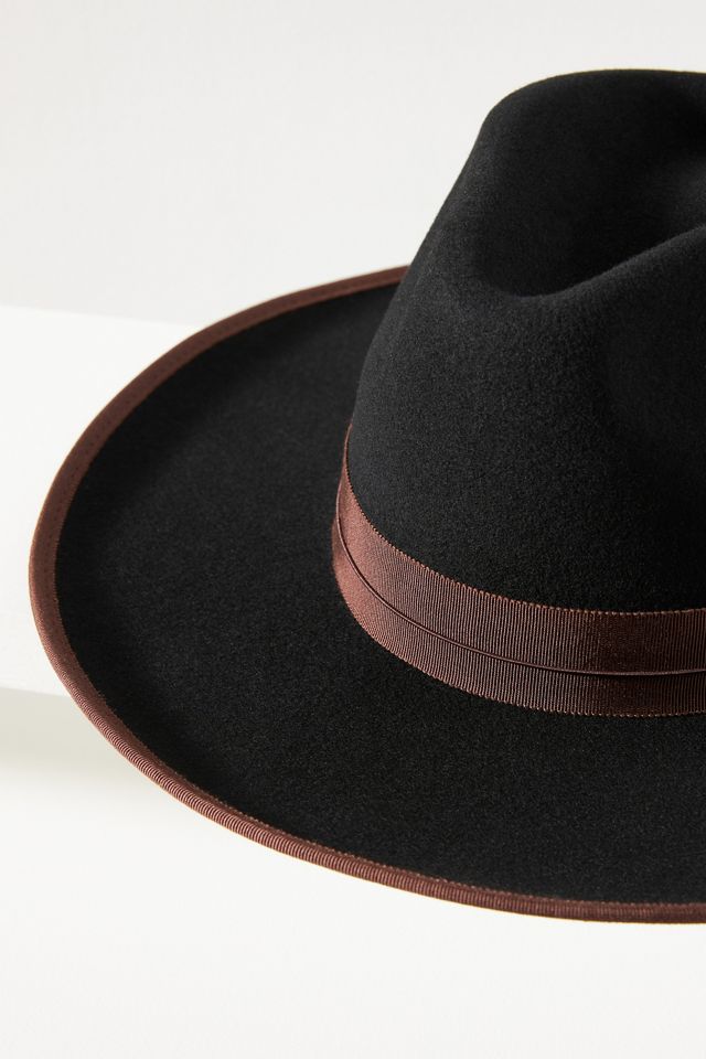 Felt-Trimmed Wool Rancher #3