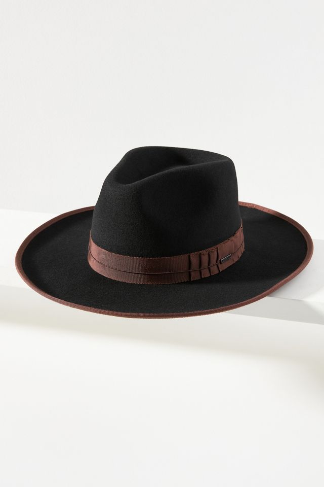 Felt-Trimmed Wool Rancher