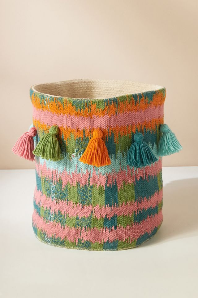Tasseled Pam Basket #1