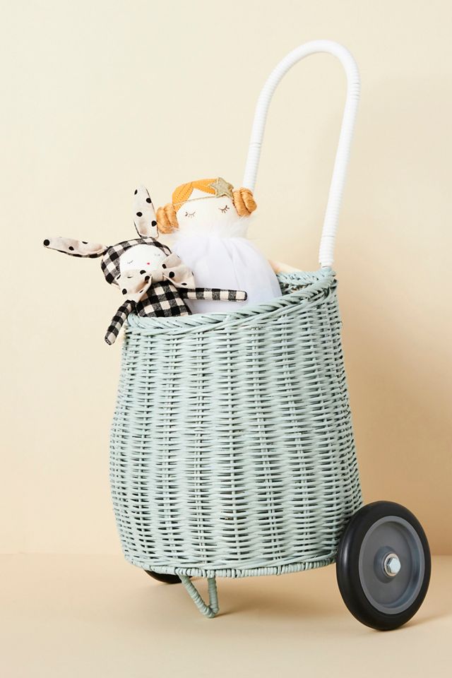 Olli Ella Luggy Wheeled Basket Anthropologie