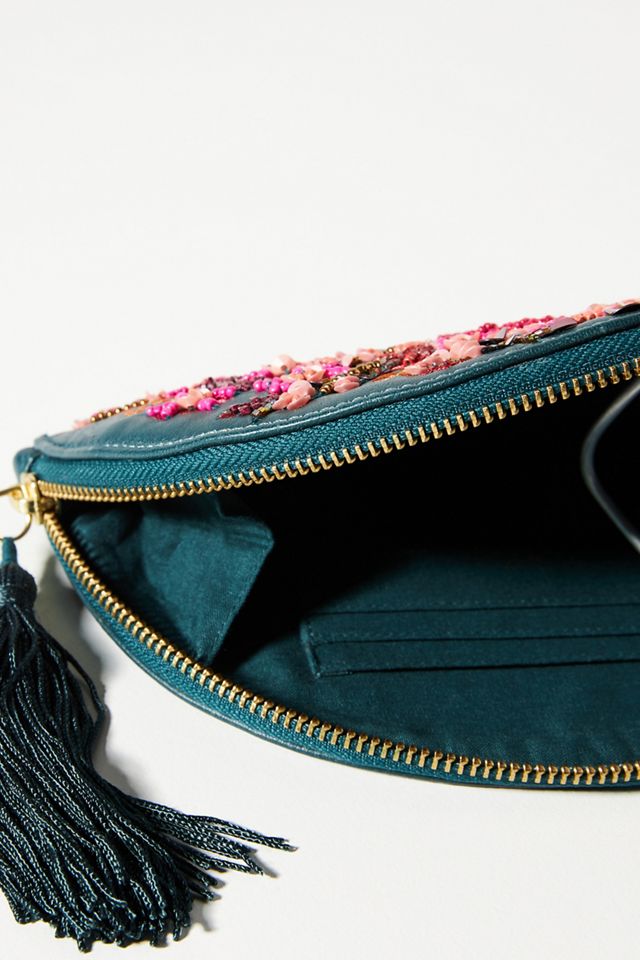 Anthropologie ★ Beaded Monogram Pouch Beaded Monogram Pouch | Anthropologie