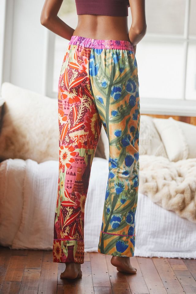 Roeqiya Fris Garden Bloom Flannel Pajama Pants | Anthropologie