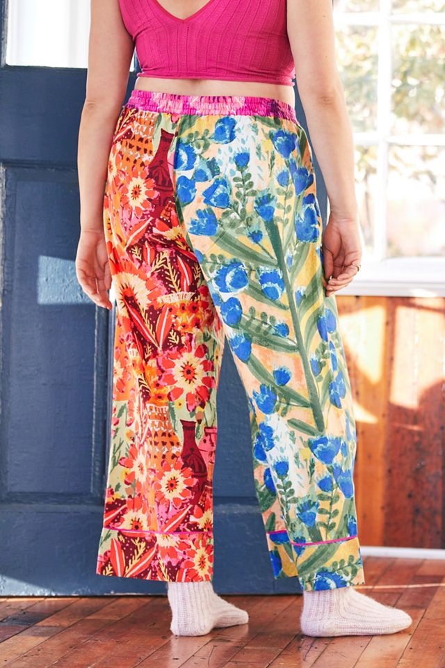 Roeqiya Fris Garden Bloom Flannel Pajama Pants | Anthropologie