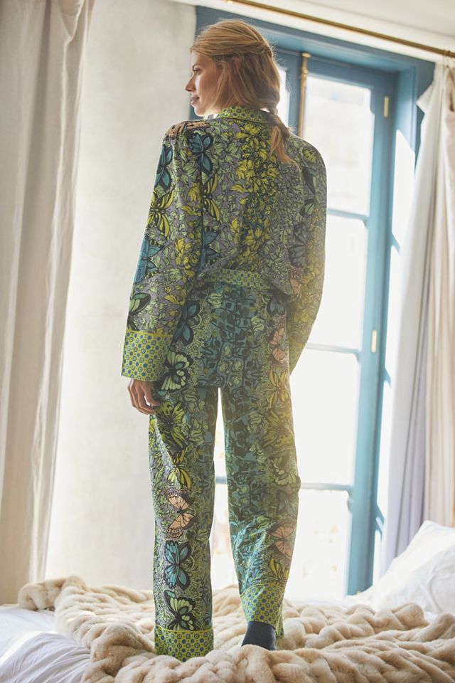Alexandra Farmer Secret Garden Flannel Pajama Pants #2