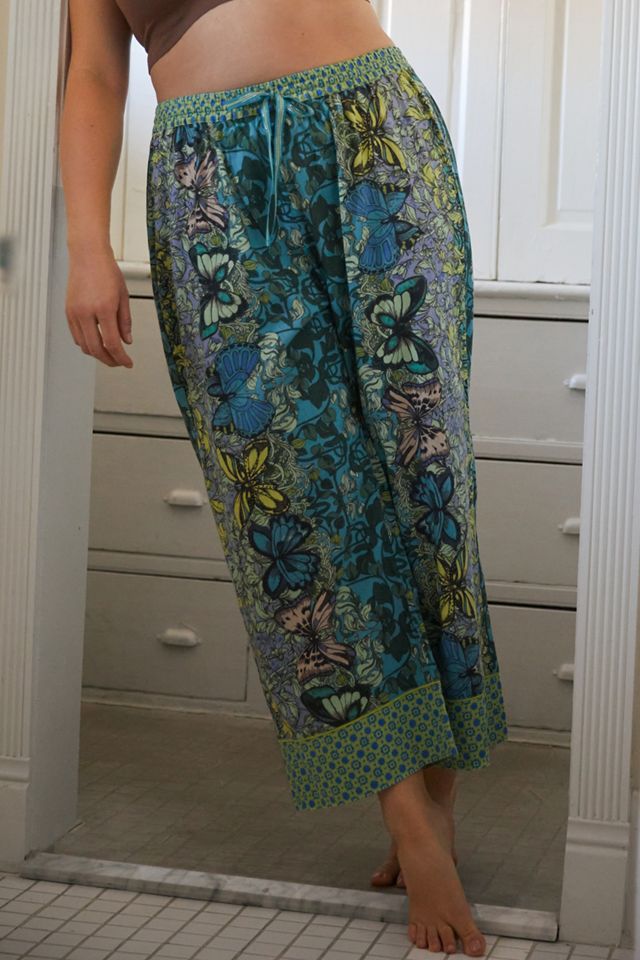 Alexandra Farmer Secret Garden Flannel Pajama Pants #4