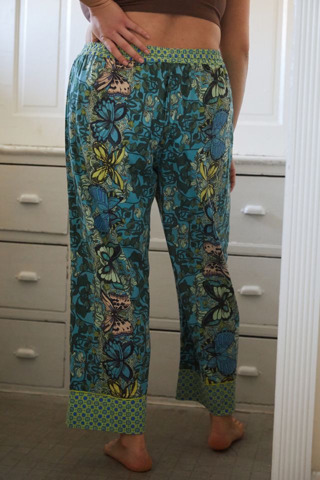 Alexandra Farmer Secret Garden Flannel Pajama Pants #5
