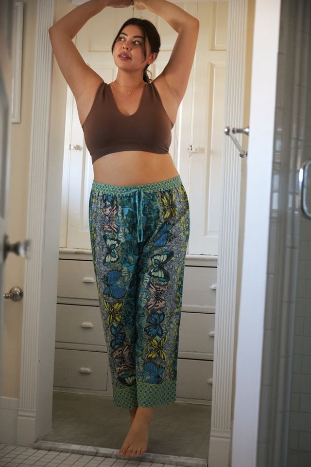 Alexandra Farmer Secret Garden Flannel Pajama Pants #3