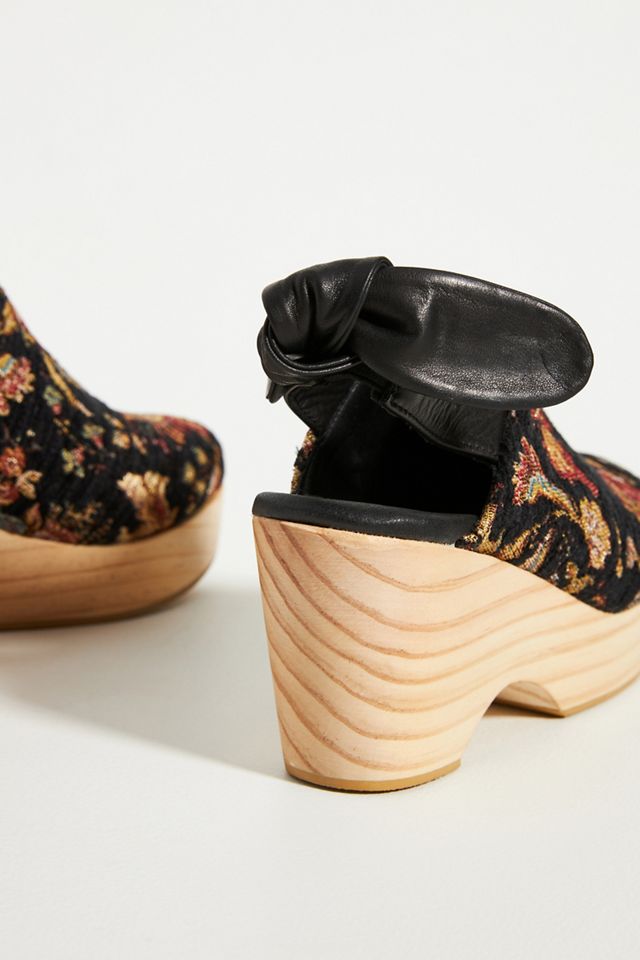 Floral Tapestry Clogs #3