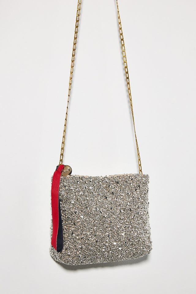 Clare V. Estelle Bag - Hematite Beaded