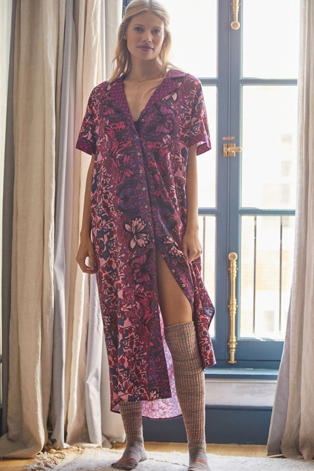 Alexandra Farmer Whimsy Flannel Sleep Dress #1