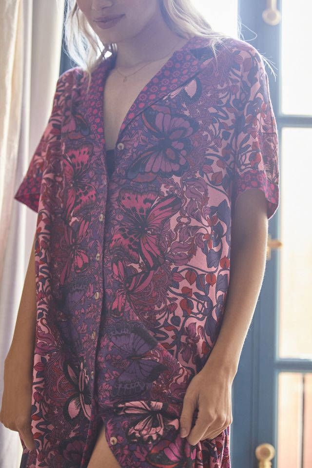 Alexandra Farmer Whimsy Flannel Sleep Dress #2
